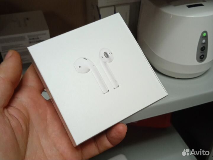 Беспроводные наушники airpods 2