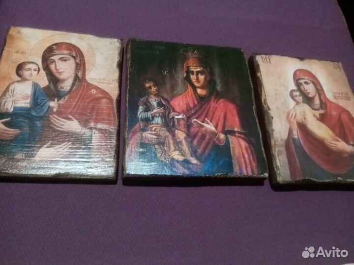 Иконы Божией Матери «Троеручица» и «Пермская»