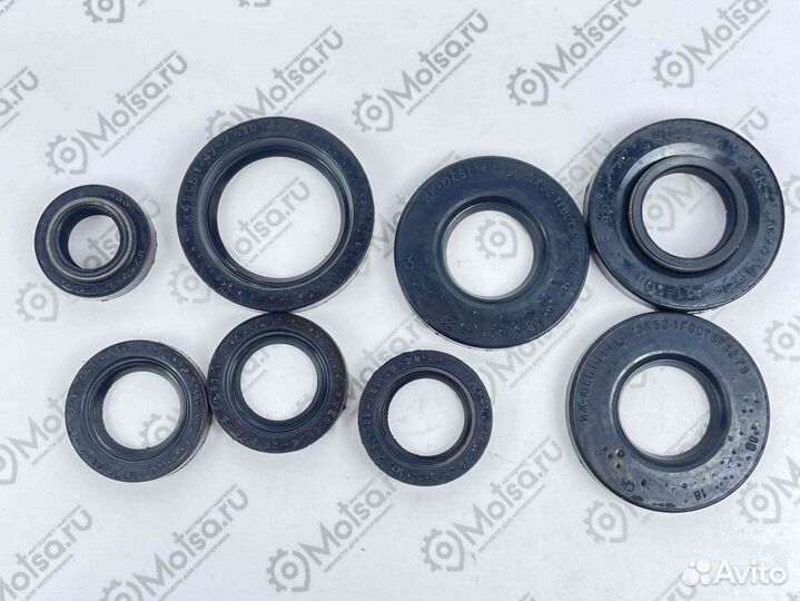 Набор сальников Юпитер (8 шт.) Россия (завод)