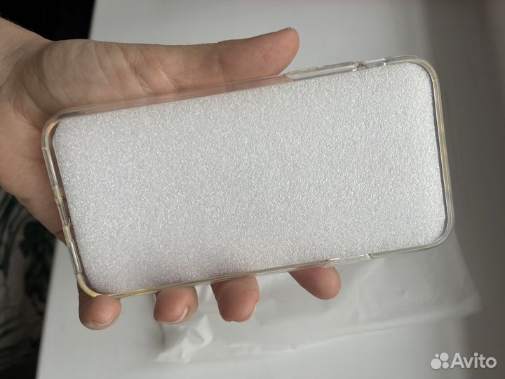 Чехол на iPhone x/хs прозрачный Новый