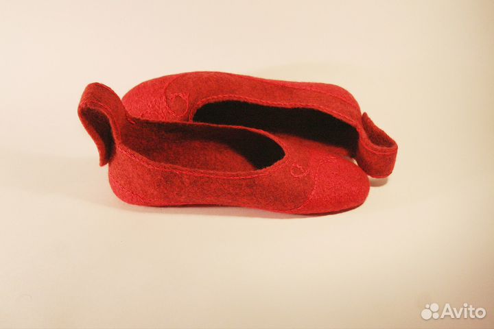 Следки валяные, ручная работа