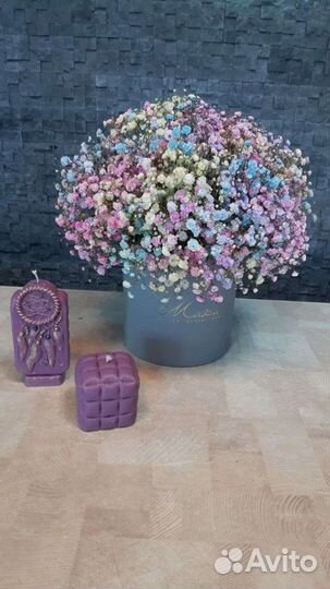 Букет цветов гипсофилы