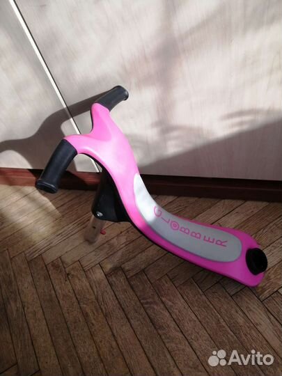Самокат детский трехколесный с сиденьем