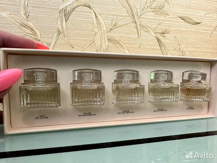 Chloe набор миниатюр 5 шт 5 ml Оригинал Франция