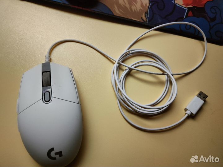 Мышь проводная Logitech G102 lightsync