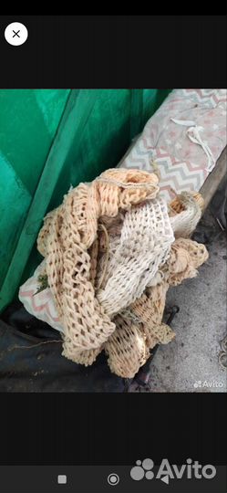 Мочалка армейская новая