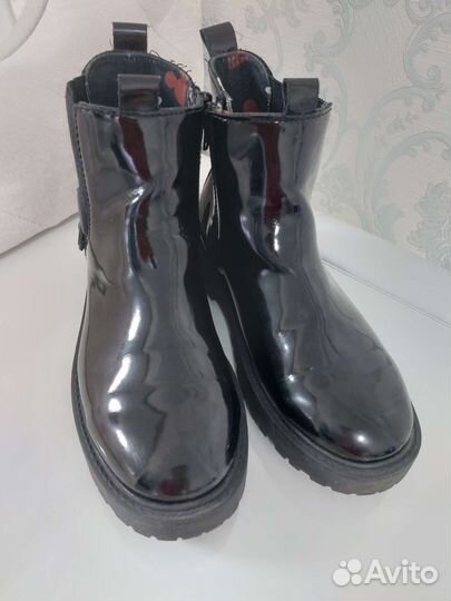 Ботинки zara для девочки 36