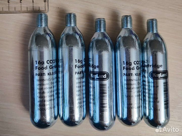 Баллончики co2