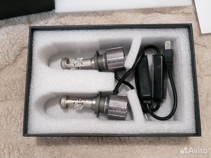 Лед лампы h7 с линзой