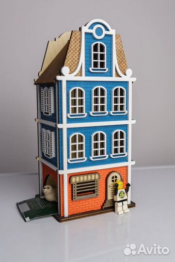 Ночник домик чайный Голландский