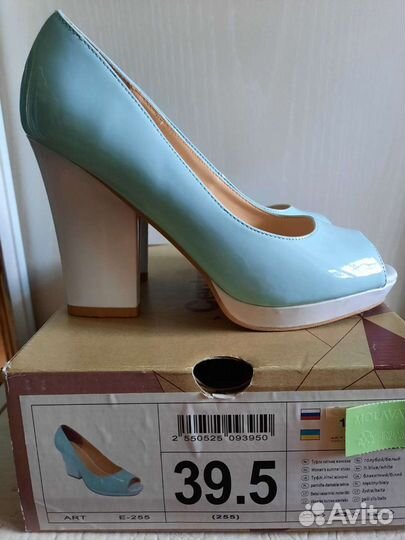 Туфли лаковые 39,5 размера