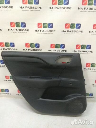 Обшивка двери задняя левая Citroen C4 B7