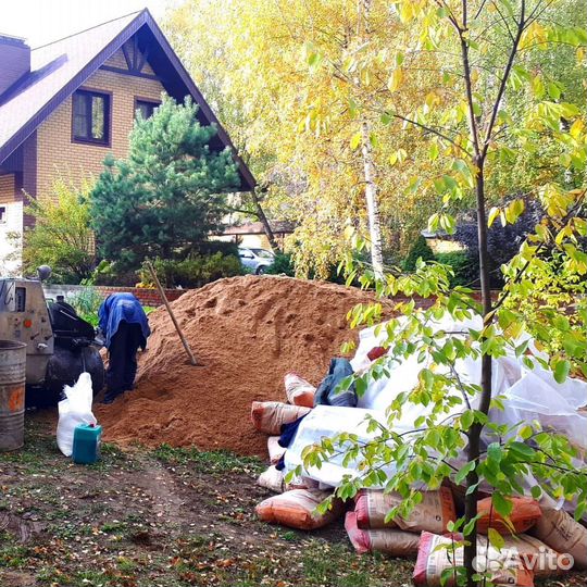 Песок мытый с доставкой