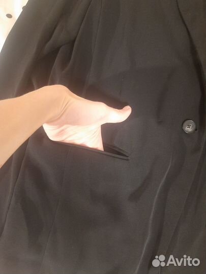 Пиджак жакет Uniqlo черный