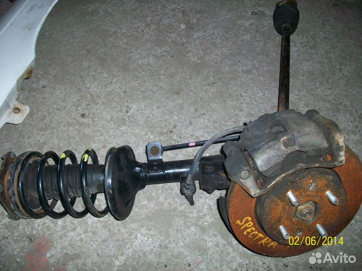 Запчасти на Kia Spectra (Киа Спектра) 2005г