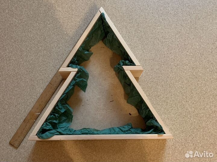 Ящик дерево Елка