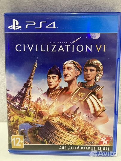 Диски на ps4 Civilization 6
