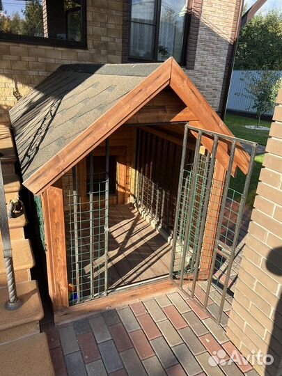 Будка вольер для собаки