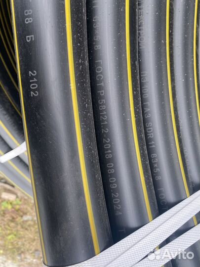 Труба пнд 63 газовая sdr11