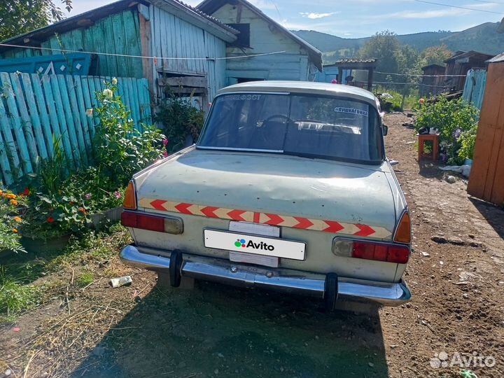 Москвич 412 1.5 МТ, 1972, 65 000 км