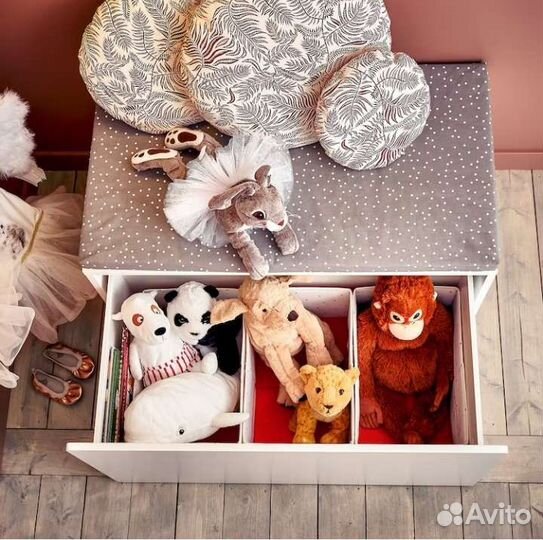 Ящик-скамья с отделением для игрушек икеа