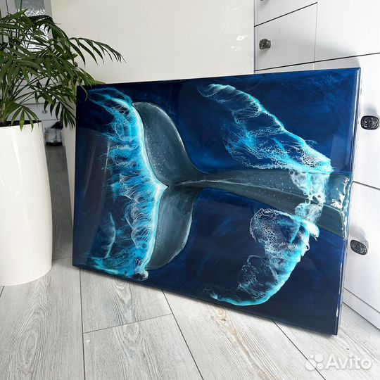 Картина эпоксидной смолой 