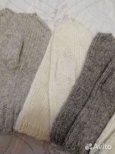 Варежки, носки ручная работа