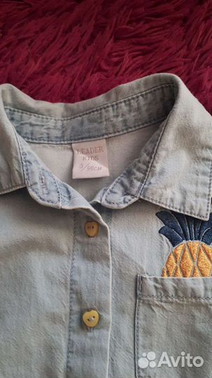 Рубашка для девочки