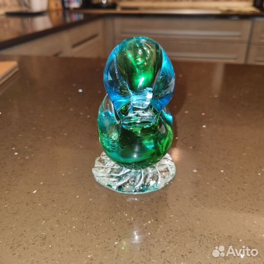 Утка муранское стекло
