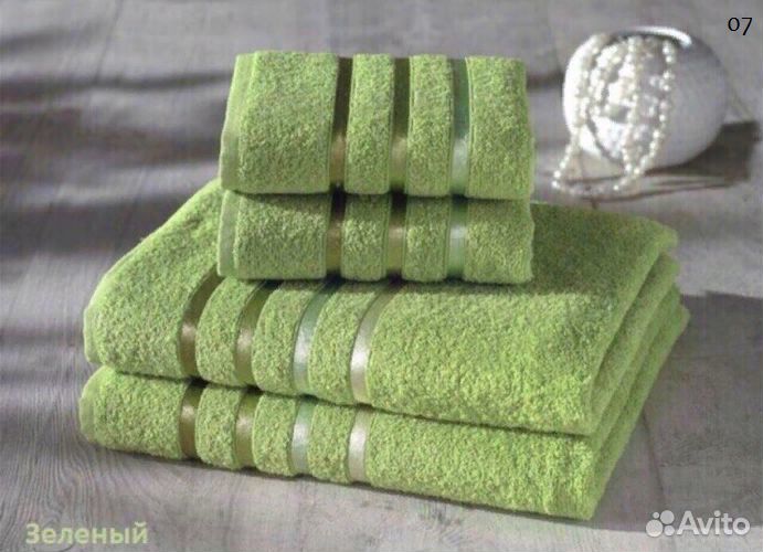 Наборы Полотенец Новые - Махровые (100 Хлопок)