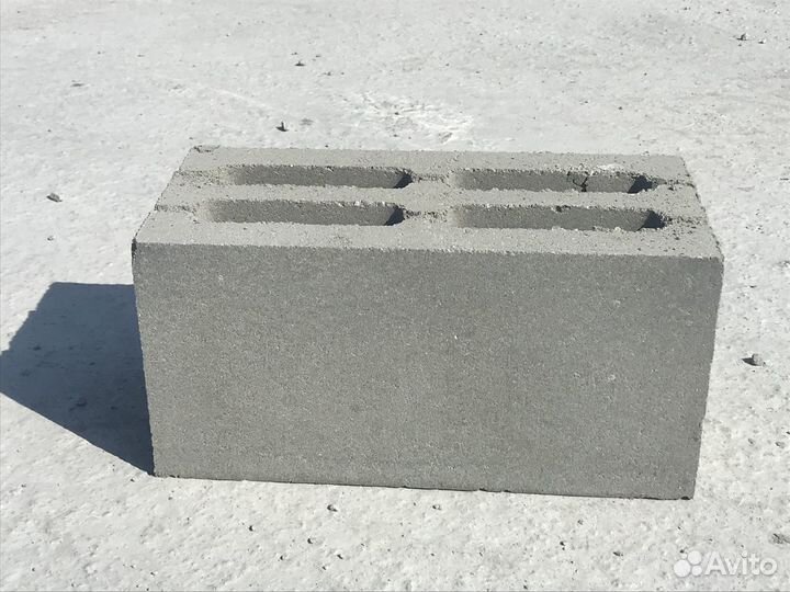Блоки бетонные стеновые 188*190*390 мм