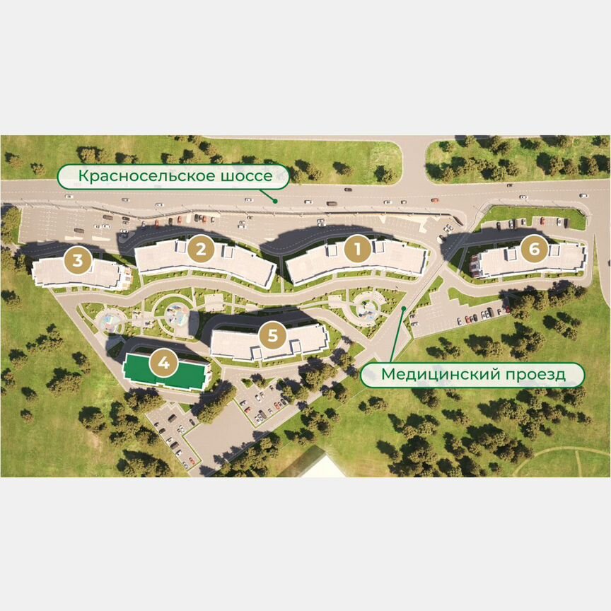 1-к. квартира, 41,1 м², 3/8 эт.