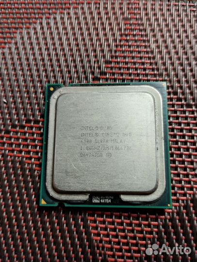 Процессор intel core 2 duo 1,86