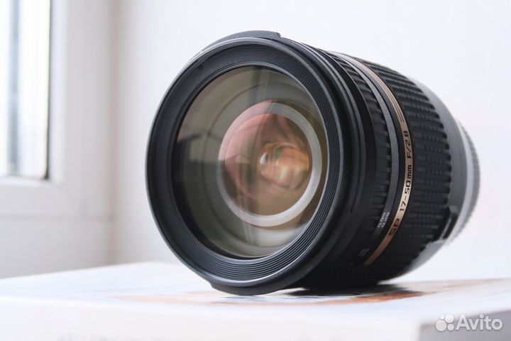 Объектив Tamron 17-50 f2.8(стаб) для Canon +фильтр