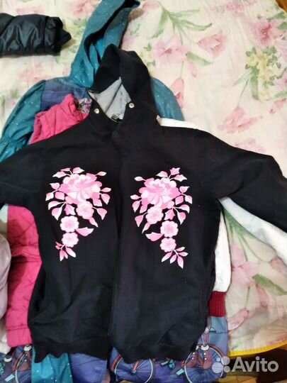 Куртки, толстовки, плащи для девочки