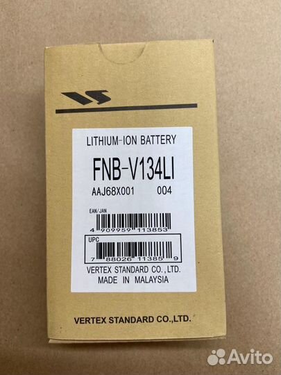 FNB-V134LI 2200 мА/ч, литий-ионный аккумулятор Бат