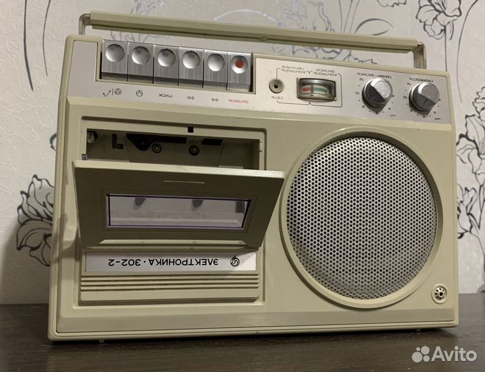 Кассетный магнитофон электроника 302-2