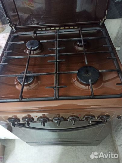 Газовая плита с электрической духовкой Гефест