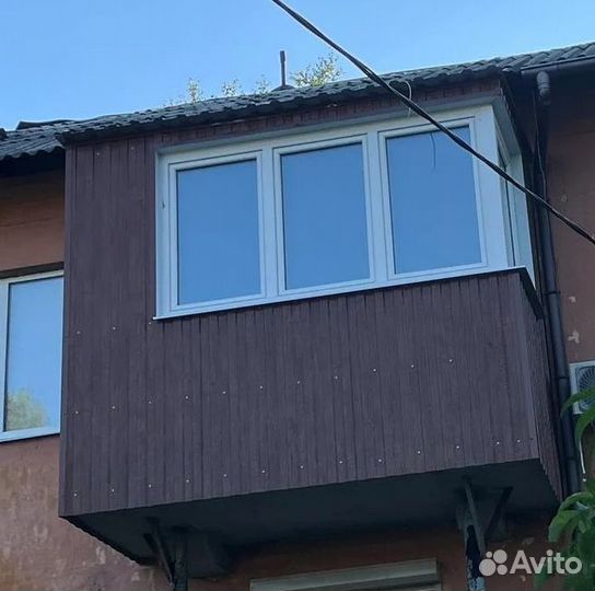 Балконы и лоджии с пластиковыми окнами