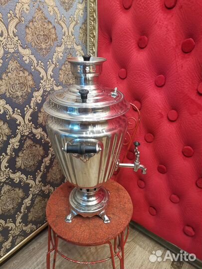 Самовар Большая рюмка рельефная Грани с хранения