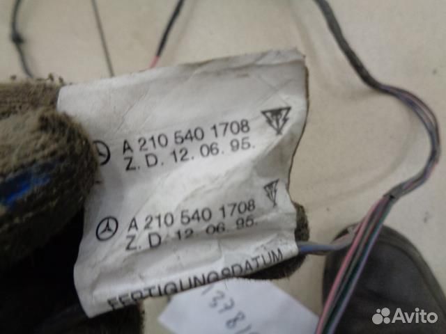 Проводка двери задней правой Mercedes Benz E-Сlas