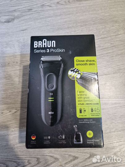 Бритва электрическая braun S3 ProSkin