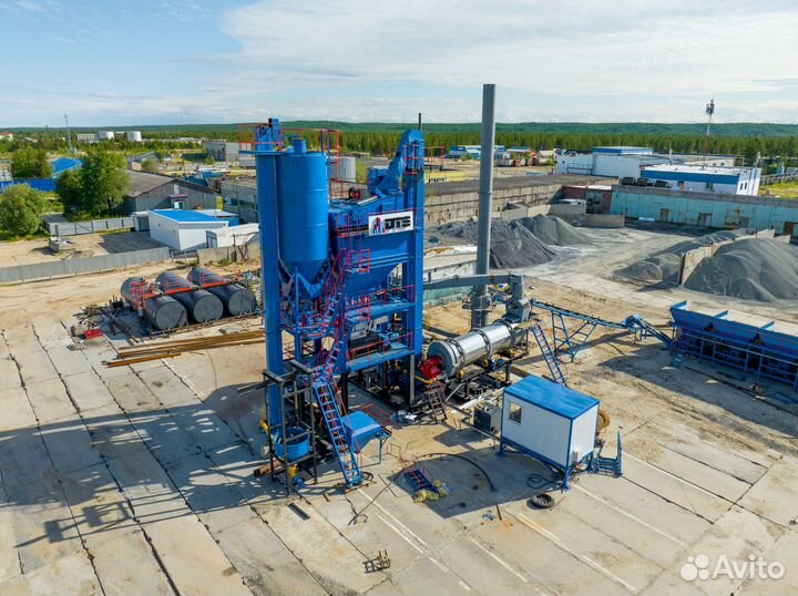 Асфальтобетонный завод дтс-80 Россия 80т.ч