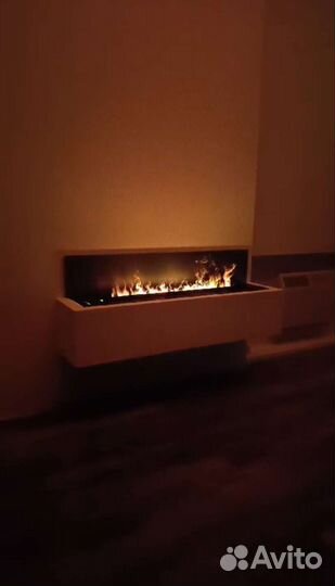 Паровой электрокамин 3d