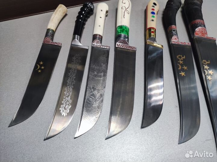 Пчак, кухонный узбекский нож шх-15