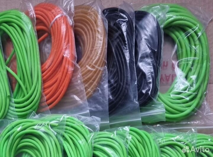 Резина трубчатая для тяг на рыбалку с рогаткой