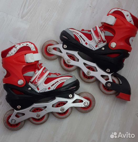 Роликовые коньки раздвижные 34-37