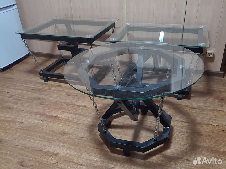 Парящие столы системы Тенсегрити