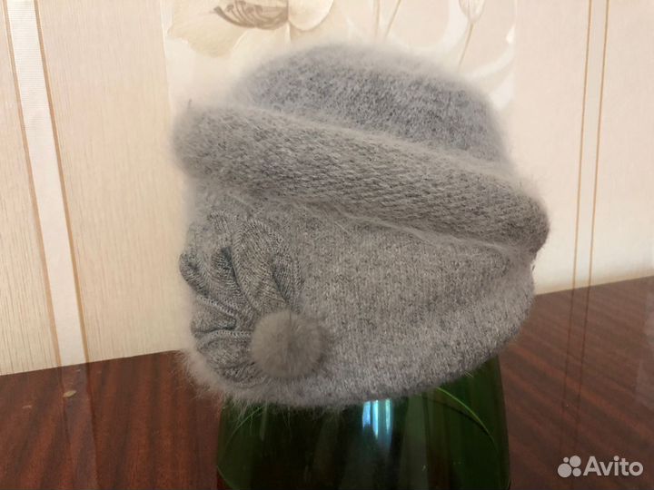 Шапка норковая женская