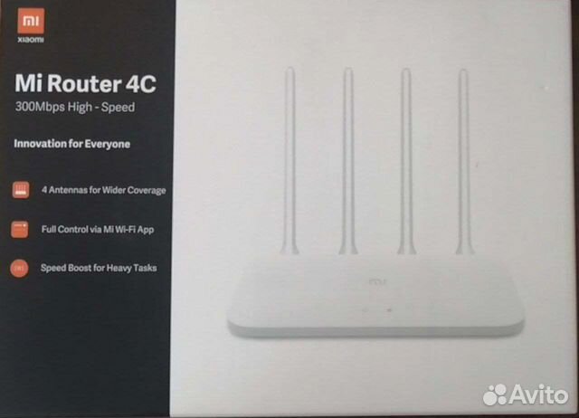 Wi-Fi роутер Xiaomi Mi Router 4C